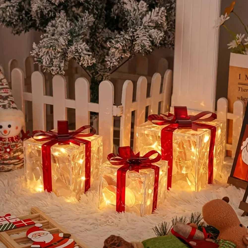 Trio Presentes Iluminados de Natal