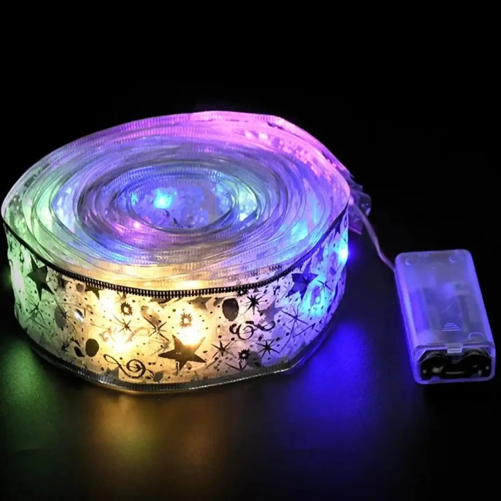 Led Árvore de Natal Fita Decorativa Luzes de Natal Encantada