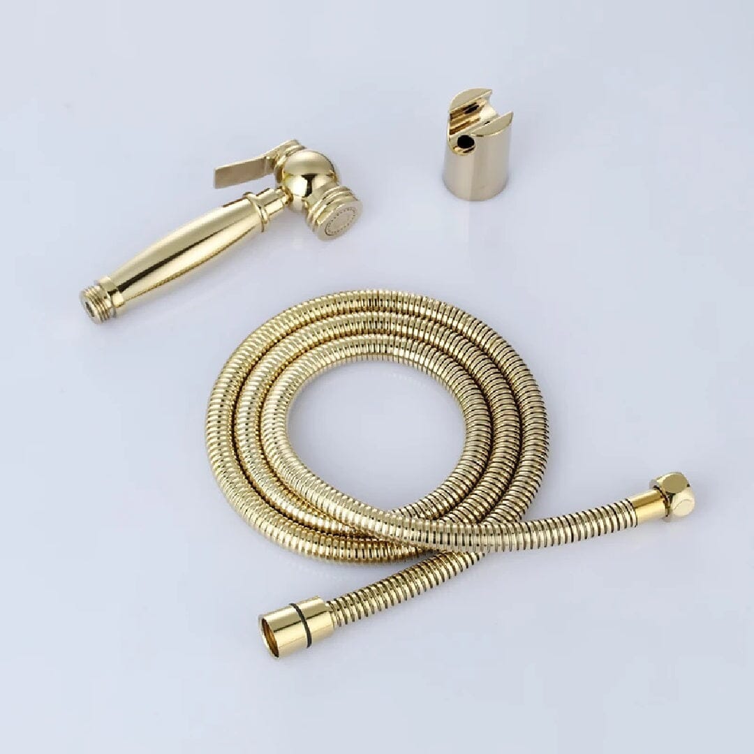 Ducha Higiênica Clássica Ouro Envelhecido ### Conceito