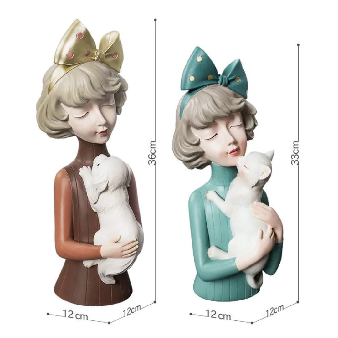 Escultura de Boneca Milly Pets Conceito