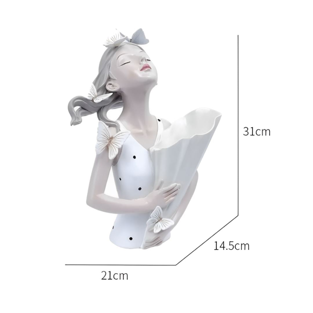 Escultura e Aparador de Flores Bella Butterfly em Poás (Edição Limitada) Conceito