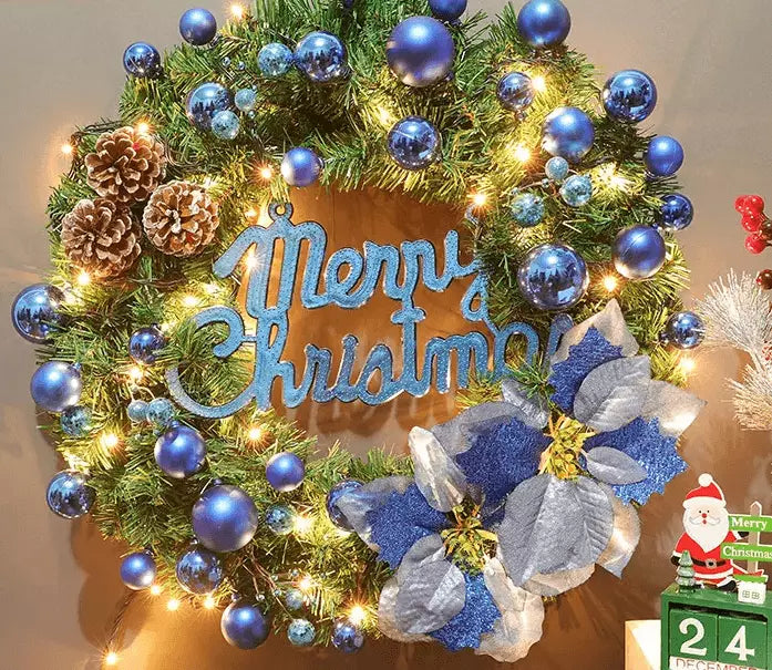 Guirlanda de Natal com Luz Led Flowers Colors
