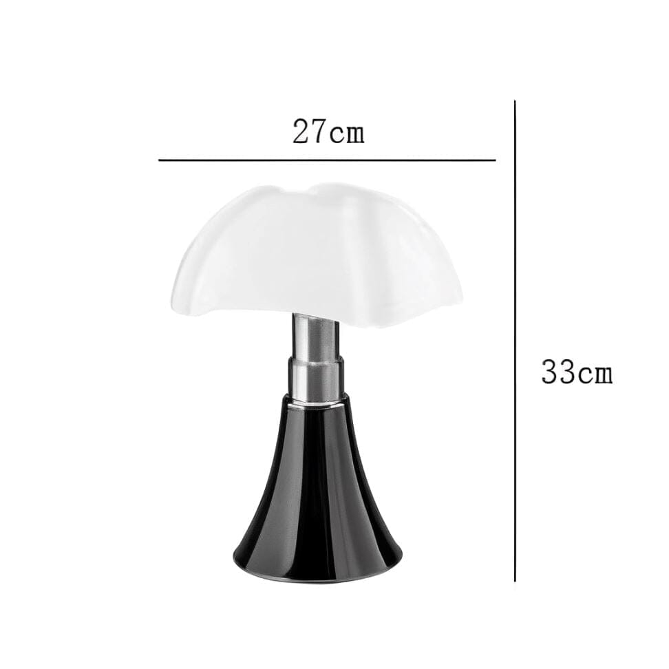 Luminária Abajur de Mesa Cúpula em Pétalas 33cm Abajur - 0058 YuDome