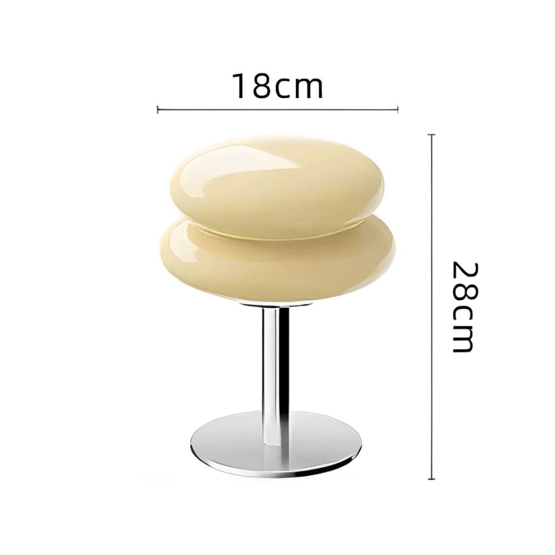 Luminária Abajur de Mesa Italian Duplo Arco em LED Abajur - 0063 Conceito