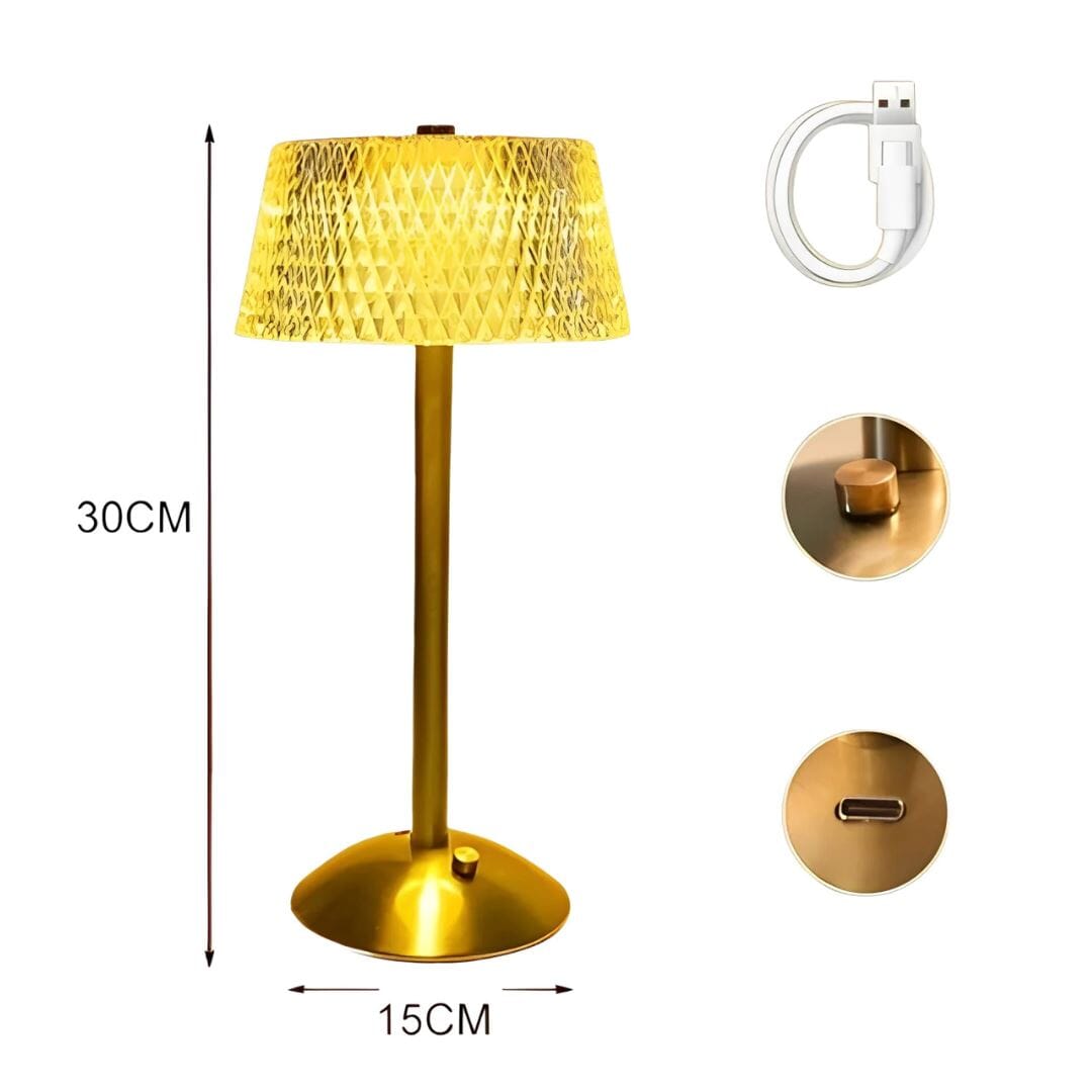 Luminária Abajur de Mesa Mobile Touch Led USB Abajur - 0009 YuDome