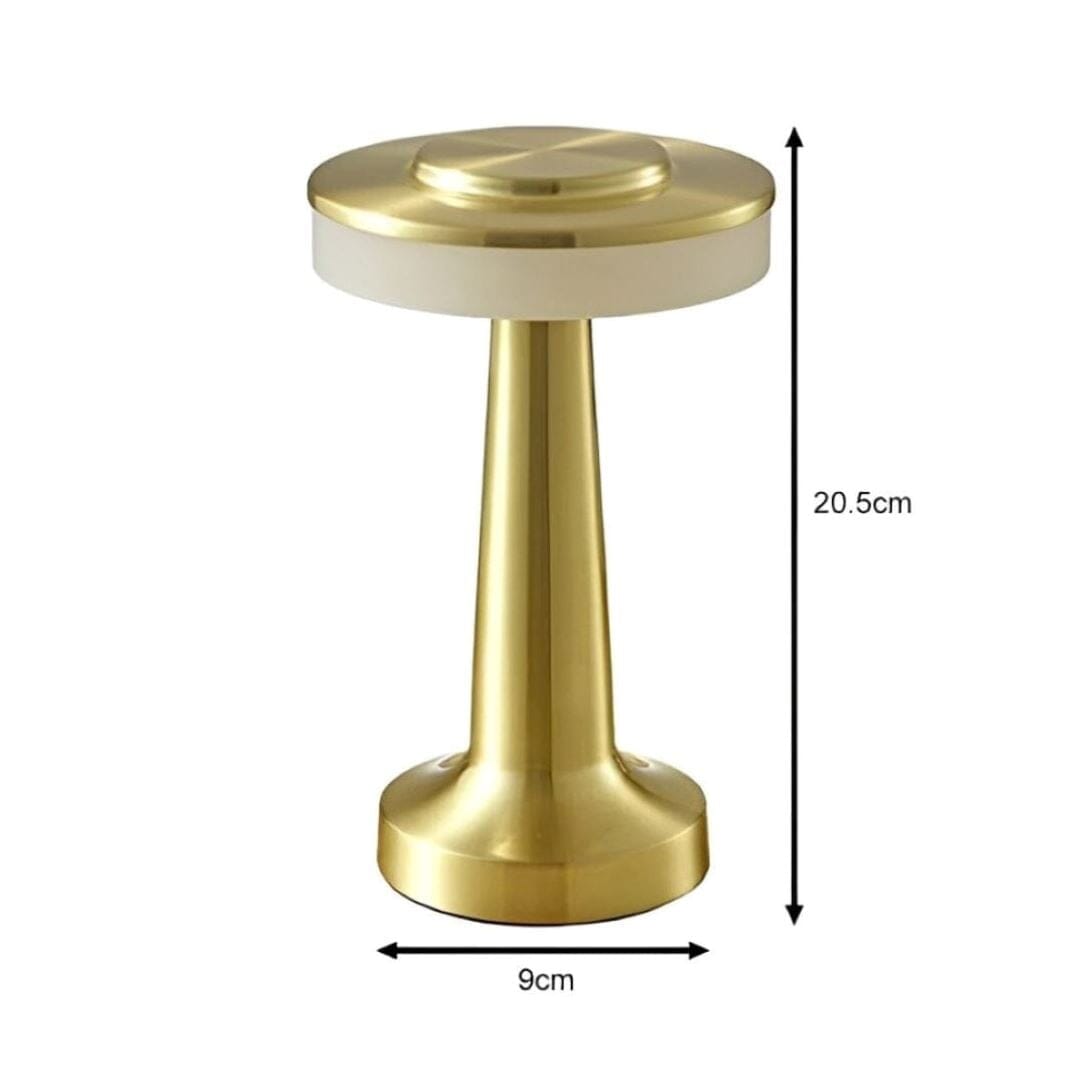 Luminária Abajur de Mesa RetroLux Touch LED Abajur - 0001 YuDome