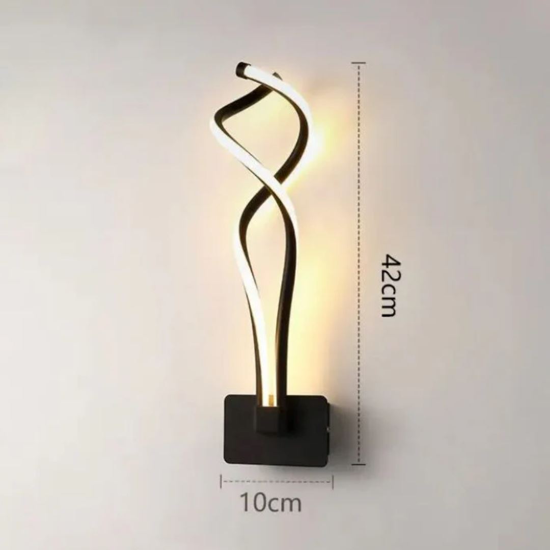 Luminária Arandela de Parede Entrelaço 42cm Arandela 0009 Conceito