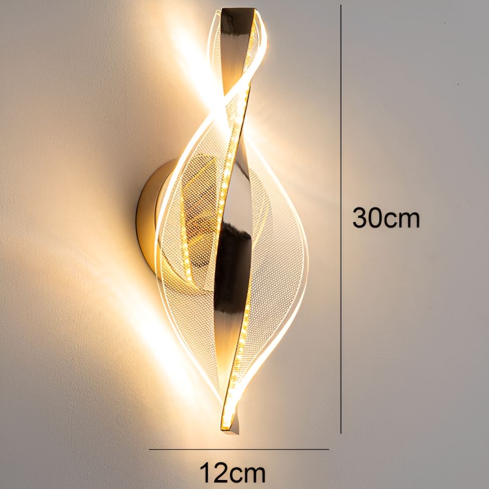 Luminária Arandela de Parede Lumière Gold Conceito
