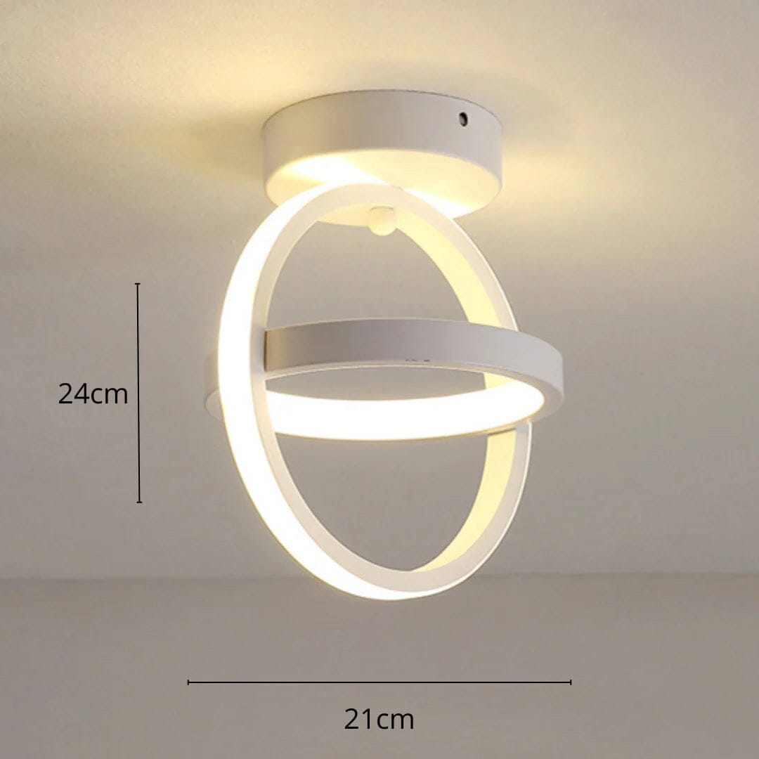 Luminária de Teto Plafon Sobrepor Gorm para Quarto Sala Conceito