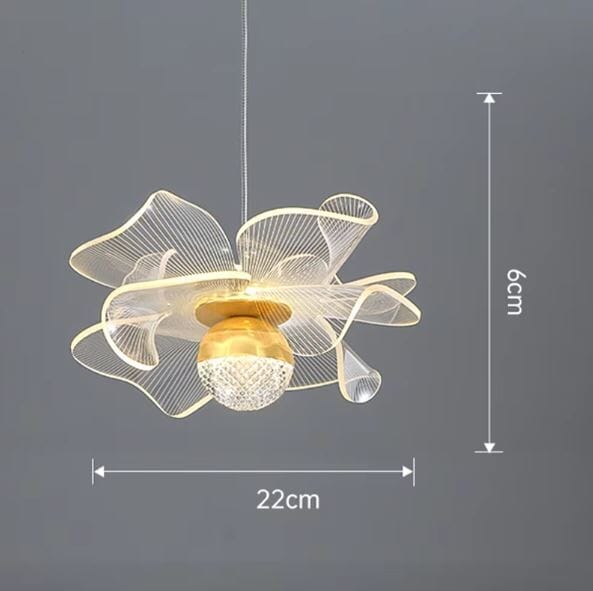 Lustre Pendente de Luxo Flower ### Conceito