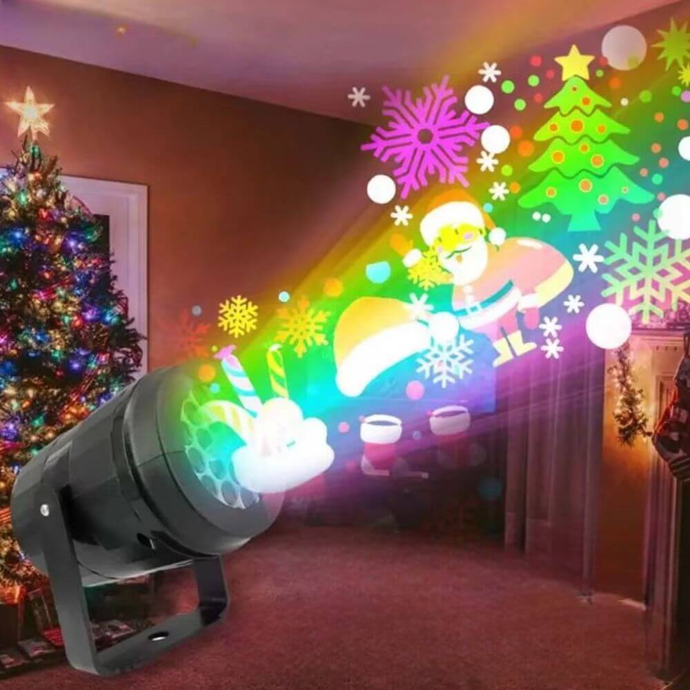 Projetor Natalino Decoração Iluminada