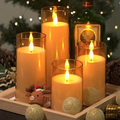 Velas Decorativas de Led Decor - Kit com 3