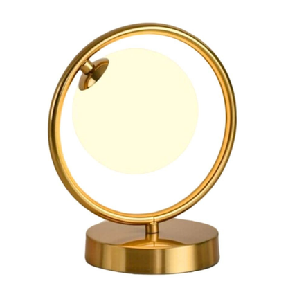 Luminária Abajur de Mesa Circular Harmony