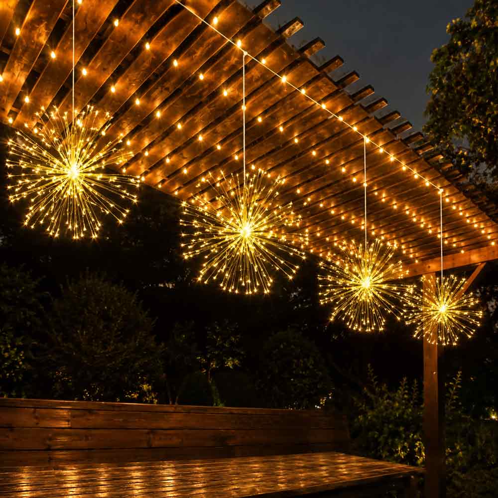 Led Solar Fogos de Artifício - Swanlight