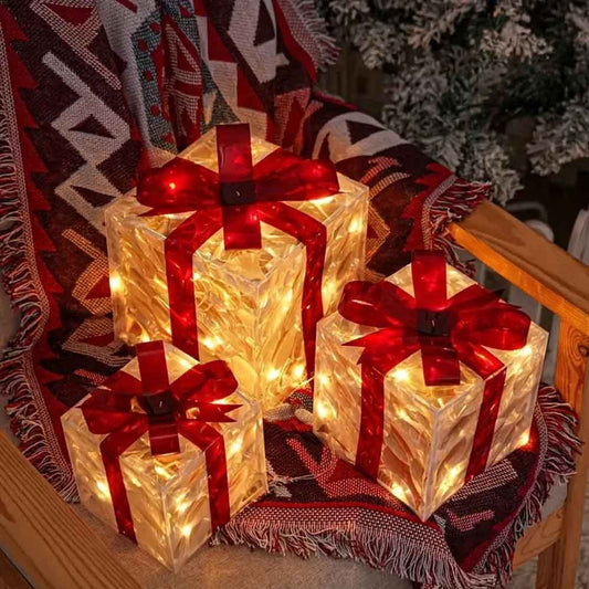 Trio Presentes Iluminados de Natal