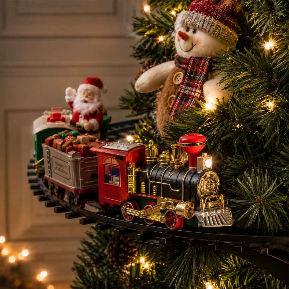 Trem Elétrico para Árvore de Natal