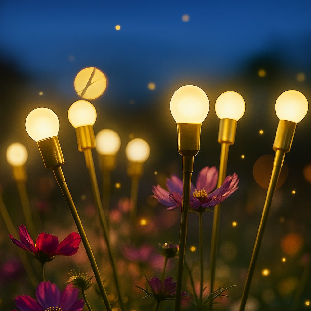 Led de Energia Solar Vagalume - Decoração de Natal
