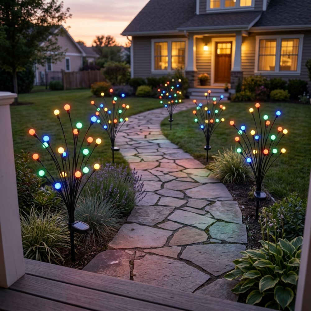 Led de Energia Solar Vagalume - Decoração de Natal