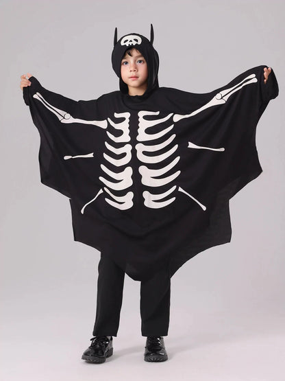 Fantasia Infantil de Halloween Morcego Bilha no Escuro
