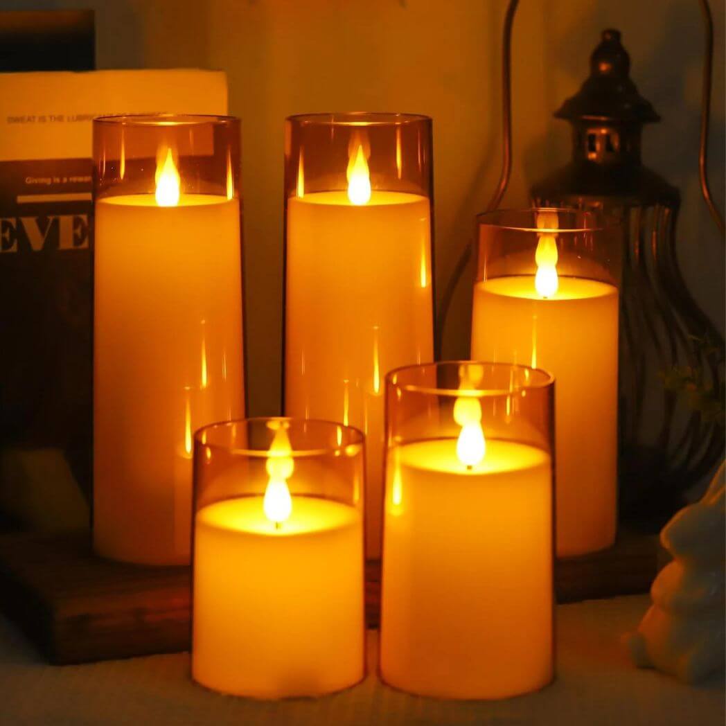 Velas Decorativas de Led Decor - Kit com 3