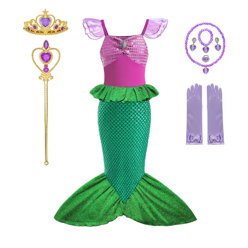Fantasia Ariel Premium - Pequena Sereia