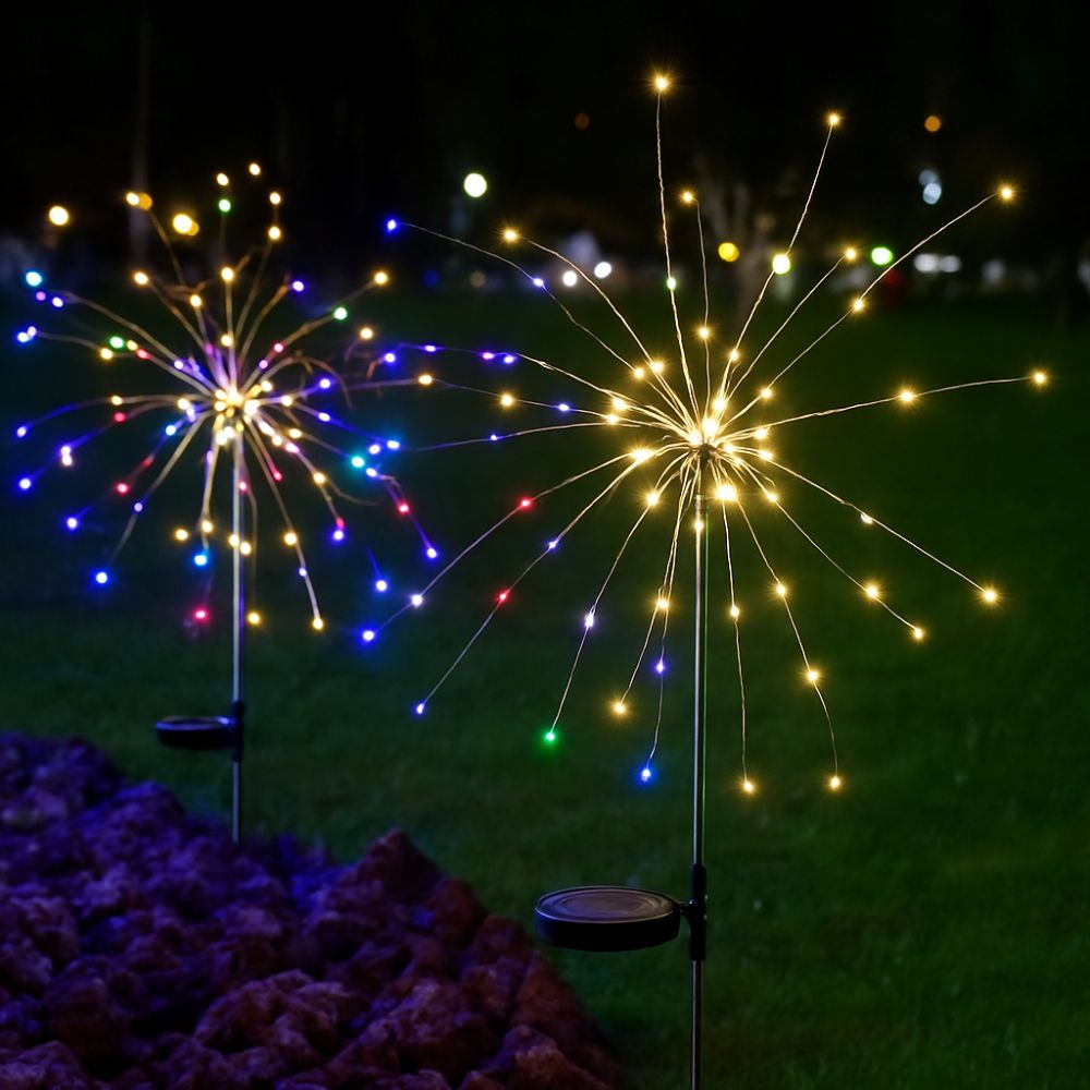 Led Solar Fogos de Artifício Decoração de Natal - Promoção Especial