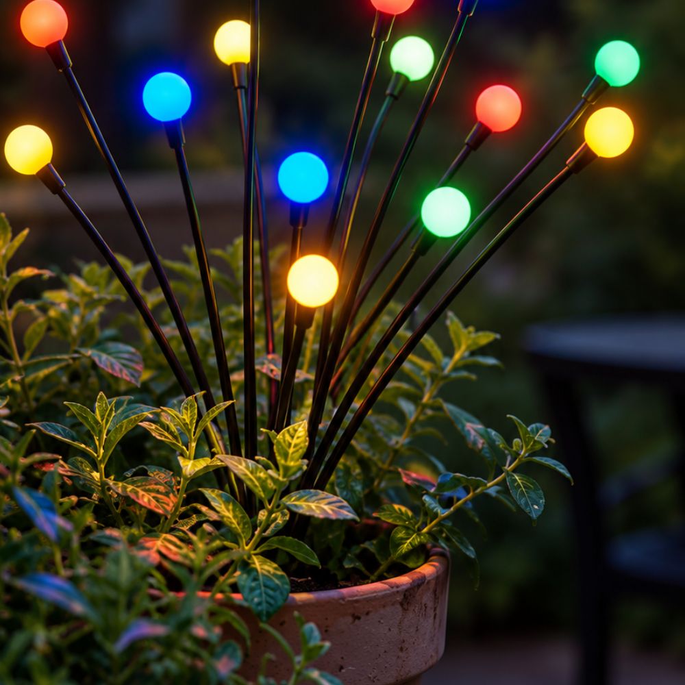Led de Energia Solar Vagalume - Decoração de Natal