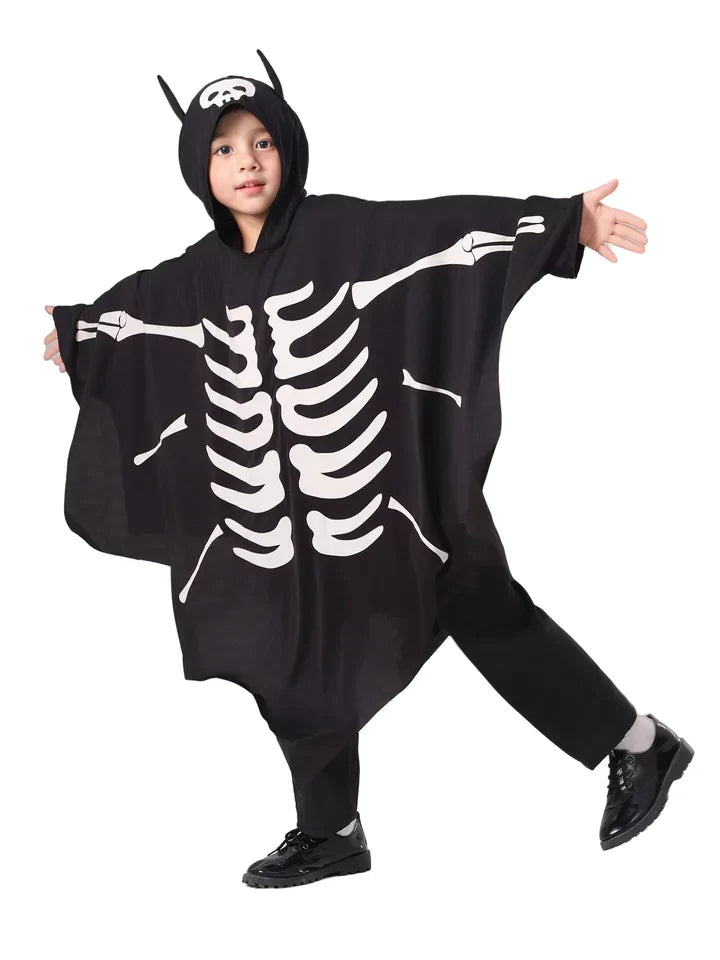 Fantasia Infantil de Halloween Morcego Bilha no Escuro