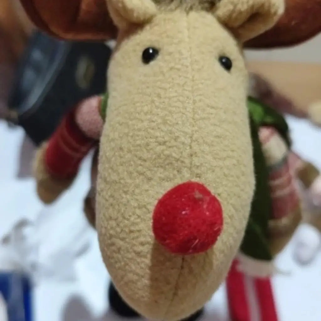 Boneco de Natal Papai Noel Boneco de Neve Alce de Natal