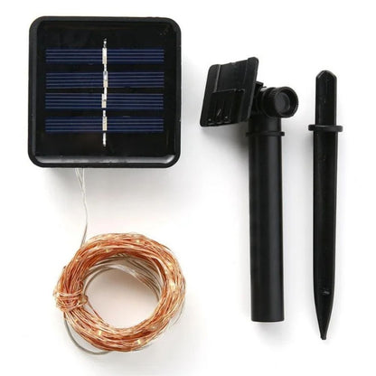 Pisca Pisca Solar Led Colorido para Exteriores - Compre 1 Leve 2