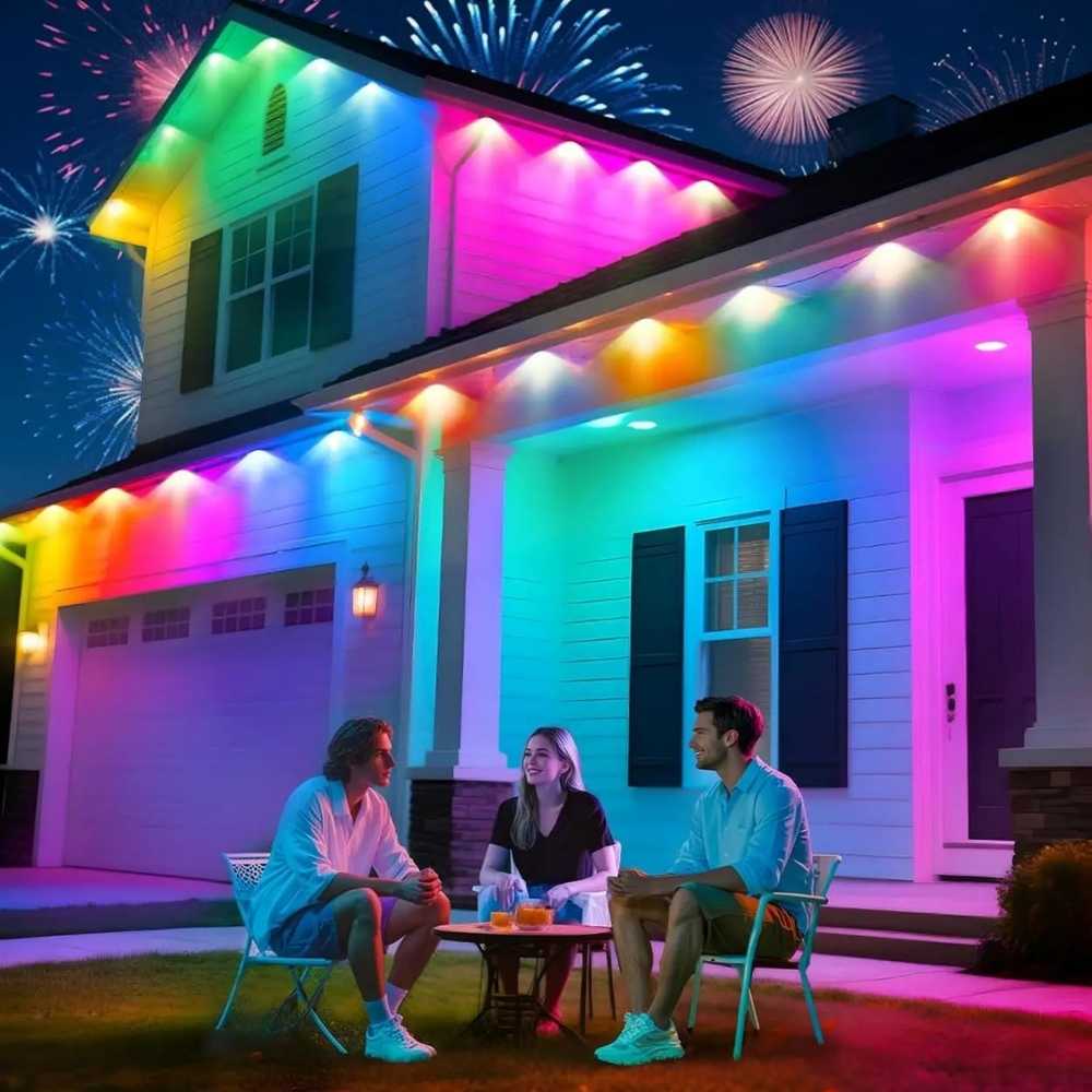 Luzes Leds Coloridas Inteligente - Decoração Natalina