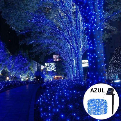 Pisca Pisca Solar Led Colorido para Exteriores - Compre 1 Leve 2