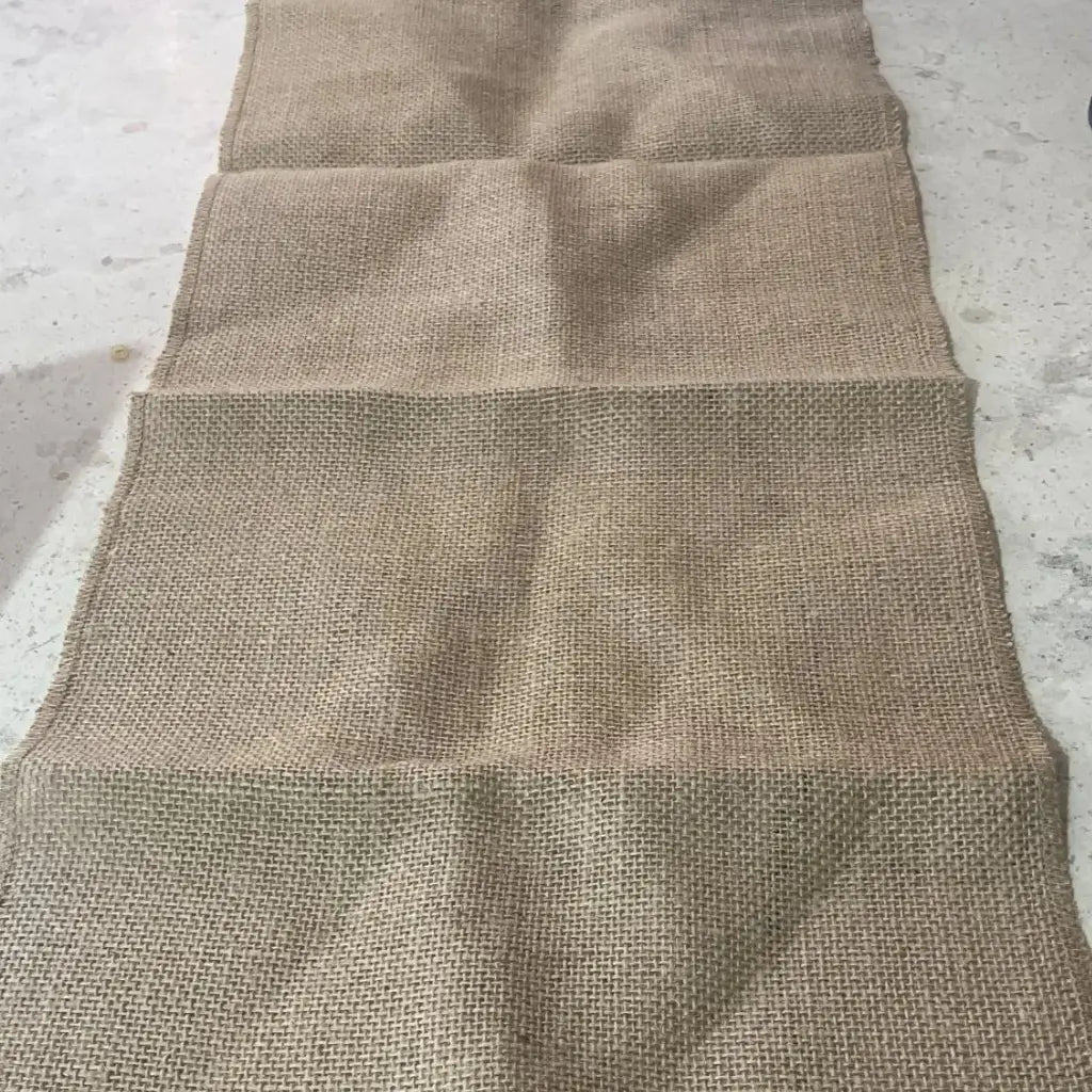 Caminho de Mesa Juta Natural com Borla Decoração Natal e Casamento