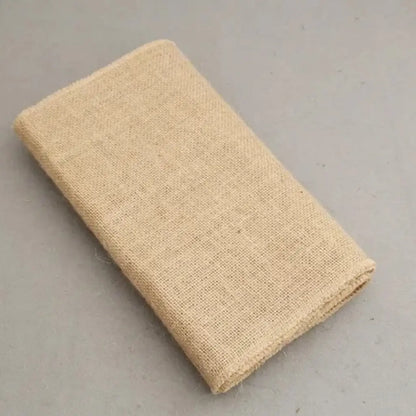 Caminho de Mesa Juta Natural com Borla Decoração Natal e Casamento