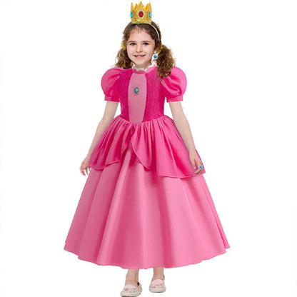 Fantasia Infantil Princesa Peach Mario Bros