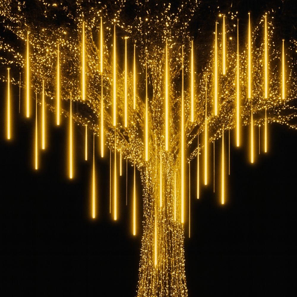 Chuva de Led Infinita Decoração de Natal Compre 1 Leve 2 - Bivolt