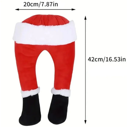 Enfeites de Natal Papai Noel e Grinch Perna Decoração Árvore de Natal