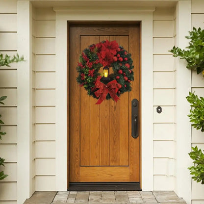 Guirlanda de Natal Para Porta Decoração Merry Christmas
