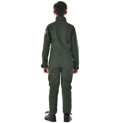 Fantasia Infantil Piloto de Avião Top Gun