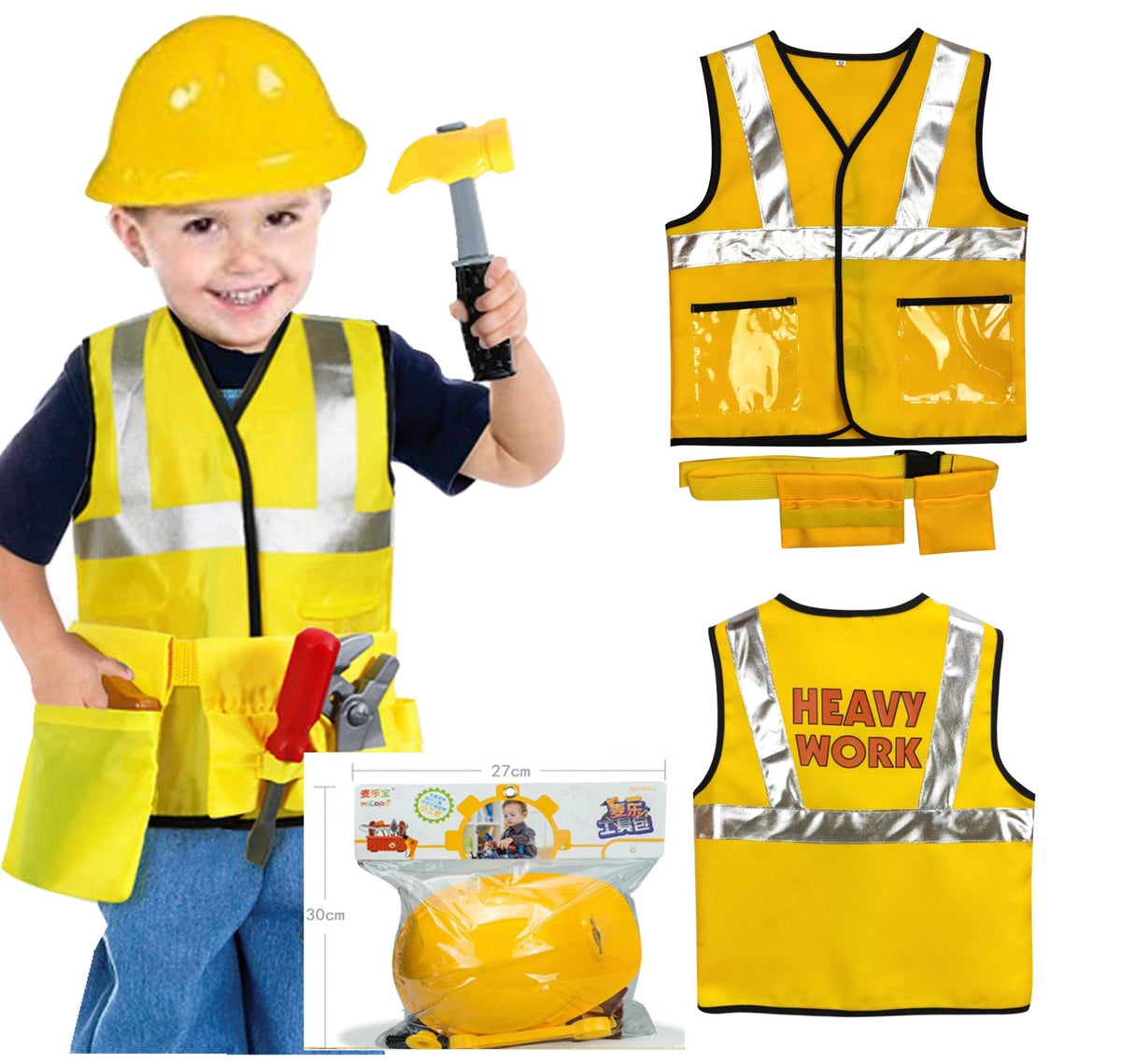 Fantasia Infantil Engenheiro Civil/ Construção