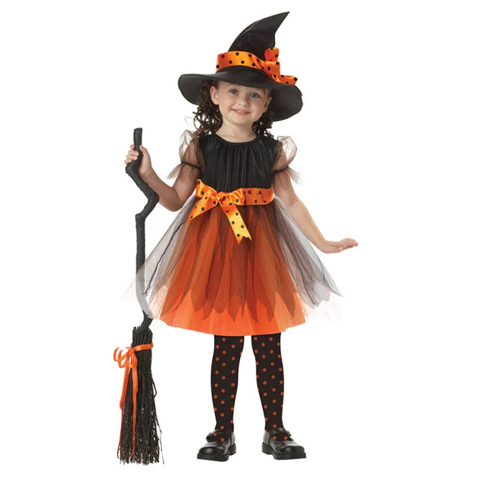 Fantasia Infantil Feminina Bruxinha