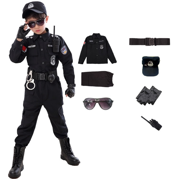 Fantasia Infantil Policial