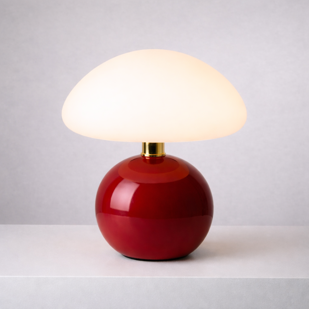 Luminária Abajur de Mesa Cogumelo