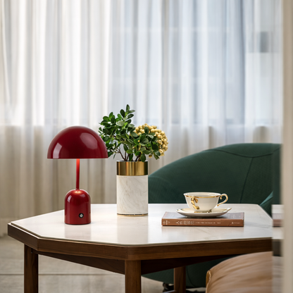 Luminária Abajur de Mesa Bell Lumine Touch 30cm