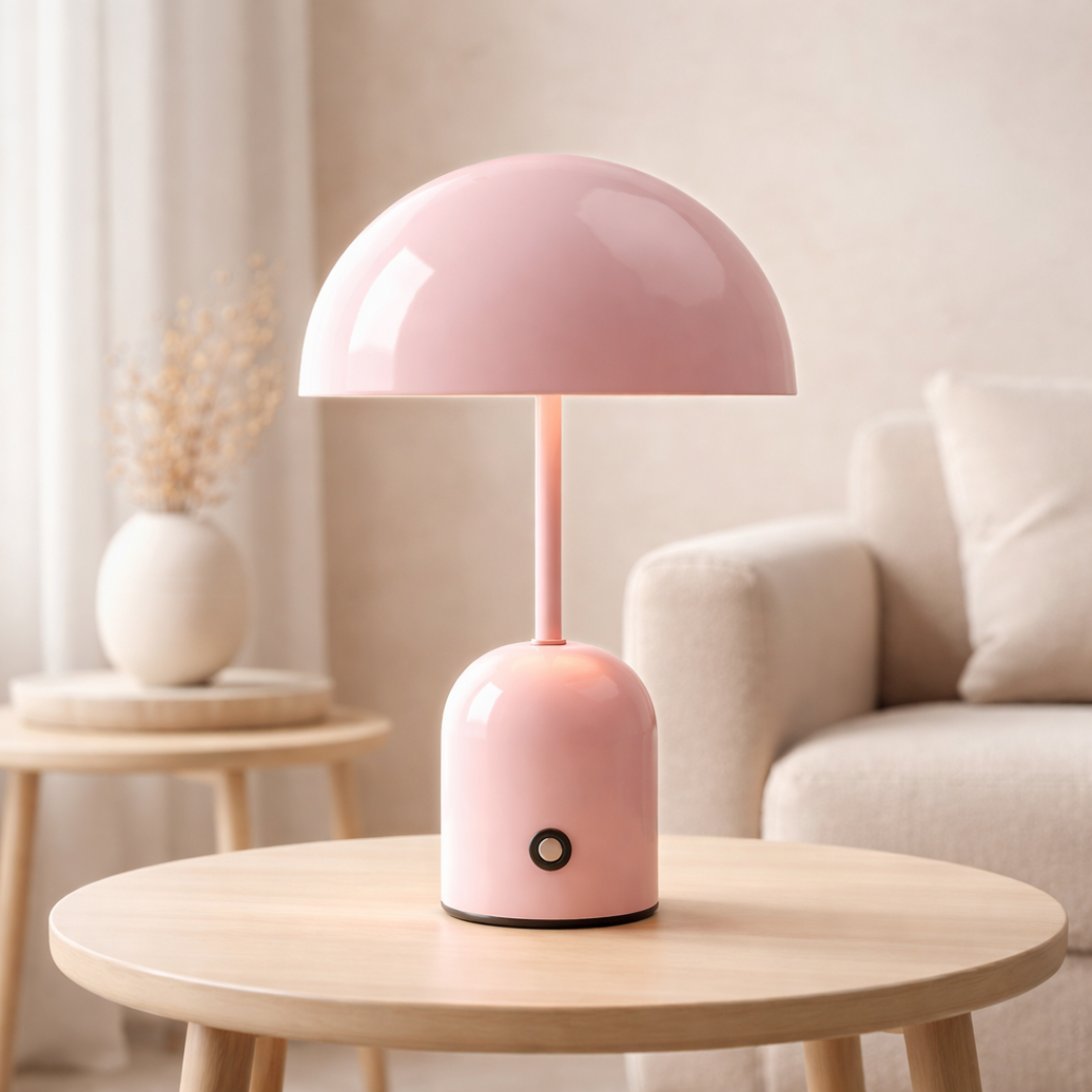 Luminária Abajur de Mesa Bell Lumine Touch 30cm