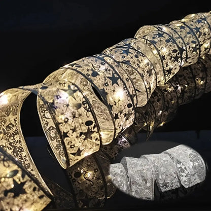 Led Árvore de Natal Fita Decorativa Luzes de Natal Encantada