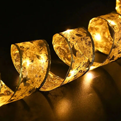 Led Árvore de Natal Fita Decorativa Luzes de Natal Encantada