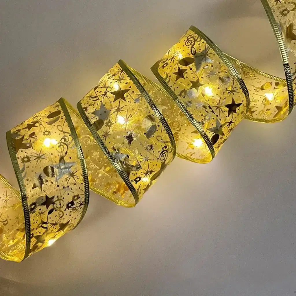 Led Árvore de Natal Fita Decorativa Luzes de Natal Encantada