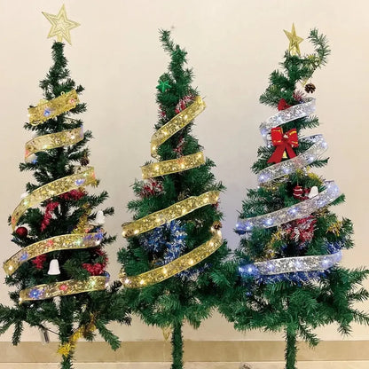 Led Árvore de Natal Fita Decorativa Luzes de Natal Encantada