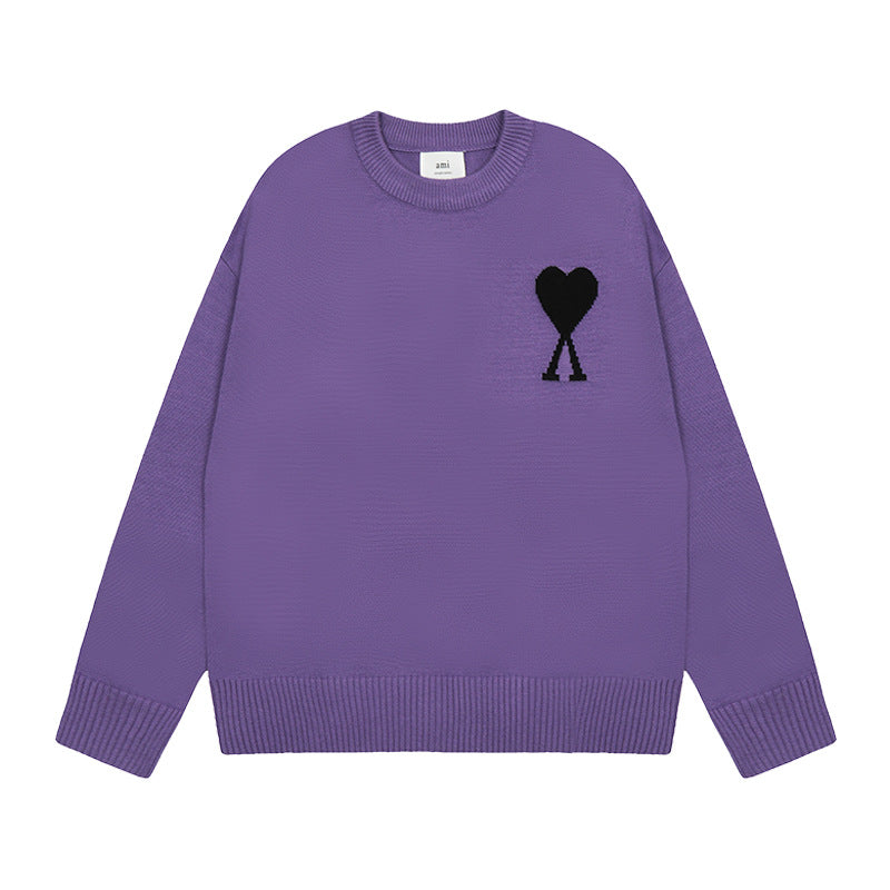 AMI HEART SWEATER